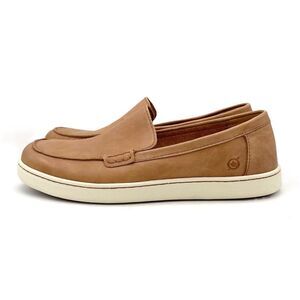 Born Axel Loafers Men’s Size 12 Cuoio Brown Leather Slip On Shoes Casual Comfort